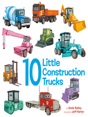 cover image of 10 Little Construction Trucks